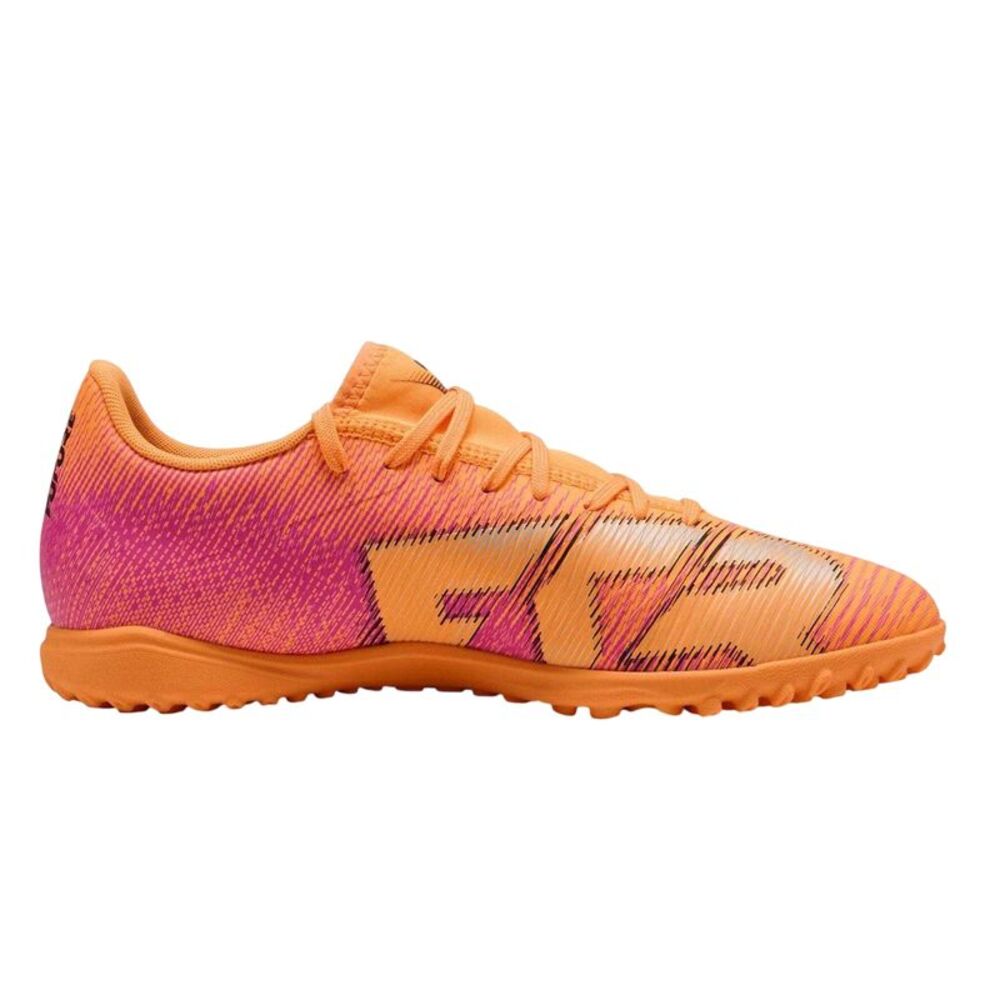 Puma Mens Future 8 Play Embossed Turf Training Astro Turf Sneakers / Orange/Blac